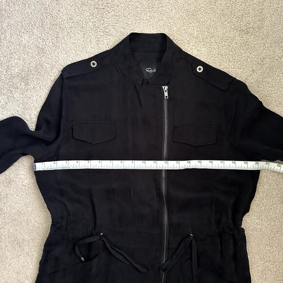 Rails Black Minimalist Contemporary Miles Utility Jacket Size XS - Picture 7 of 12